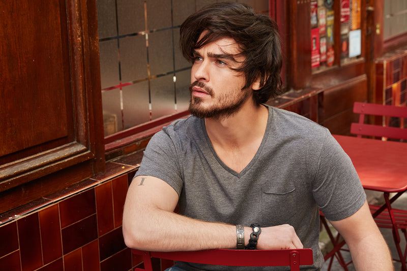 Laden Sie das Bild in Galerie -Viewer, T-Shirt mit modischer Brusttasche - 8004