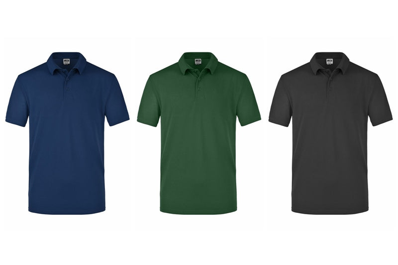 Laden Sie das Bild in Galerie -Viewer, Strapazierfähiges und pflegeleichtes Piqué-Polohemd für Freizeit und Beruf - JN025