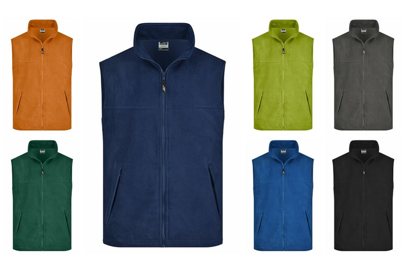 Laden Sie das Bild in Galerie -Viewer, Wärmende Weste in schwerer Fleece-Qualität - JN045