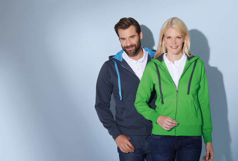 Laden Sie das Bild in Galerie -Viewer, Premium Sweat-Jacke mit Bionic®-Finish - JN594