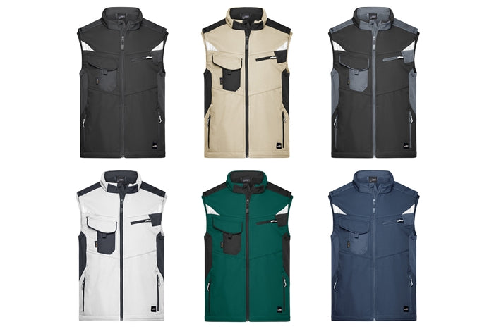 Laden Sie das Bild in Galerie -Viewer, Professionelle Softshellweste mit hochwertiger Ausstattung - JN845