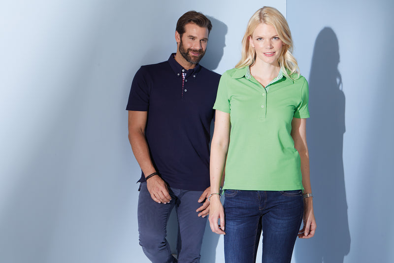 Laden Sie das Bild in Galerie -Viewer, Polo mit Button-Down Kragen - JN964