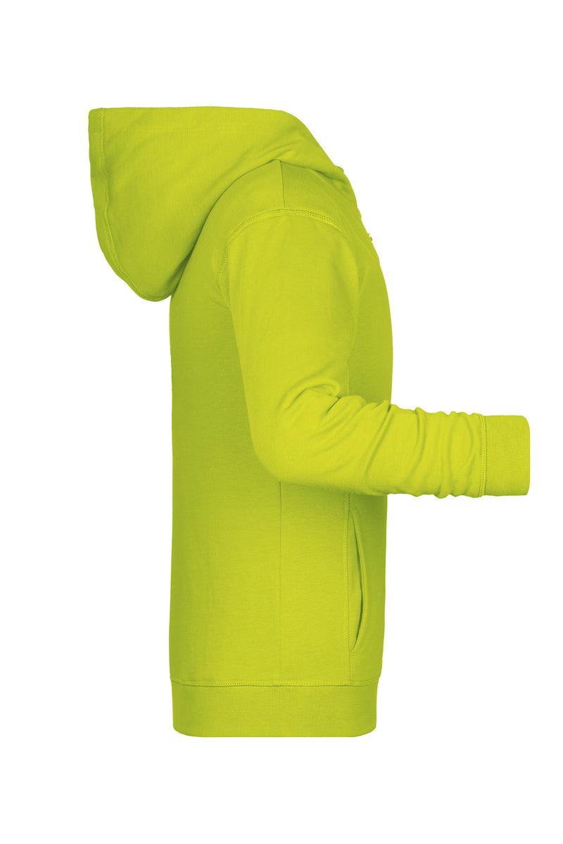 Laden Sie das Bild in Galerie -Viewer, Sweat-Jacke mit Kapuze und Reißverschluss - 8026K