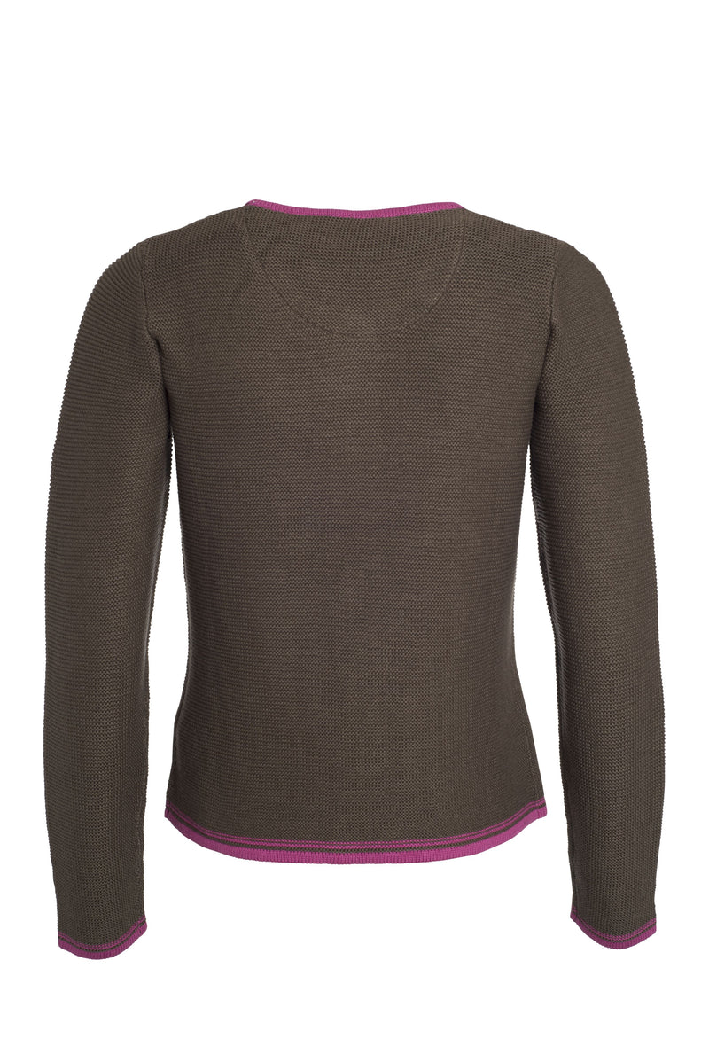 Laden Sie das Bild in Galerie -Viewer, Strickjacke im klassischen Trachtenlook - JN639