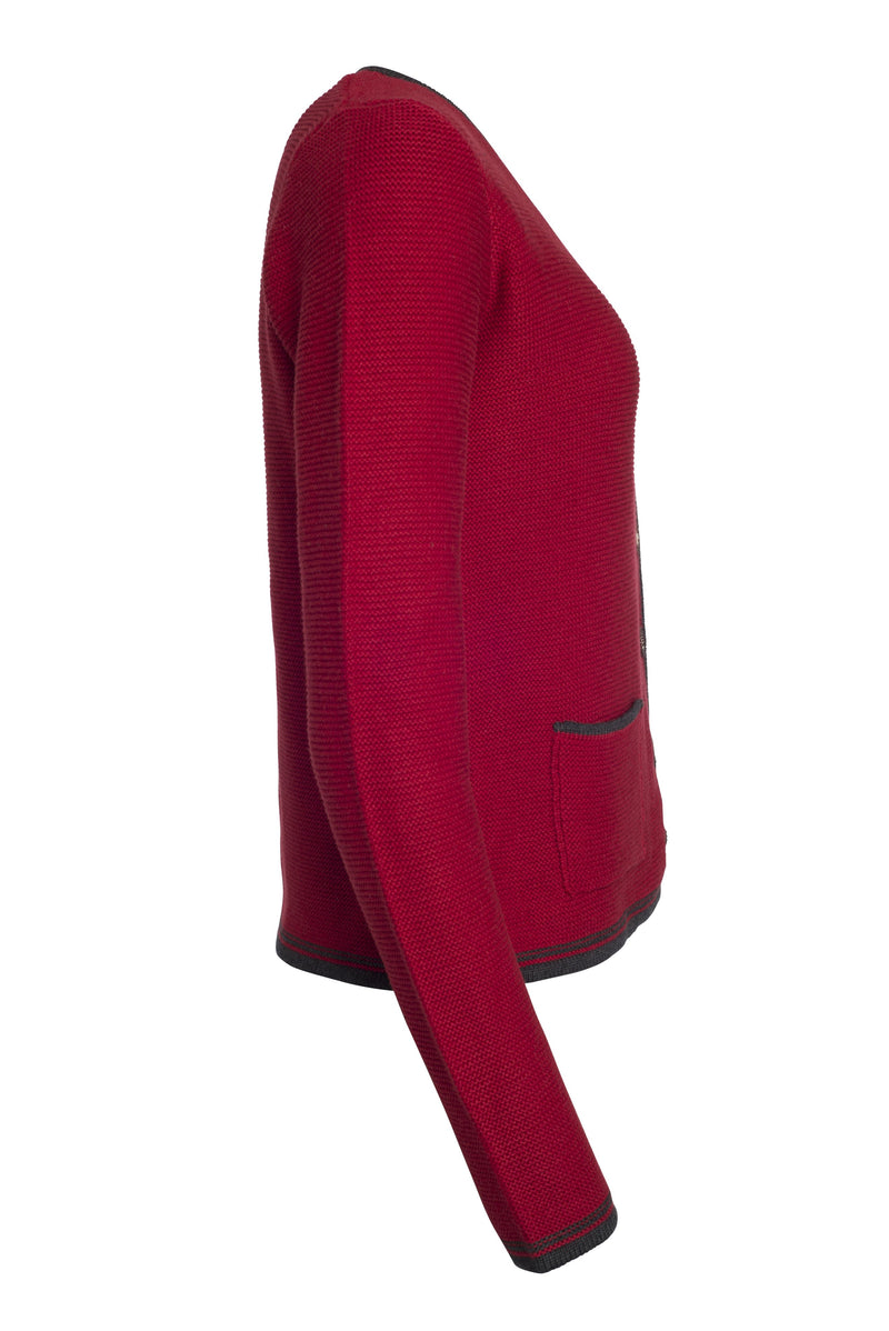 Laden Sie das Bild in Galerie -Viewer, Strickjacke im klassischen Trachtenlook - JN639