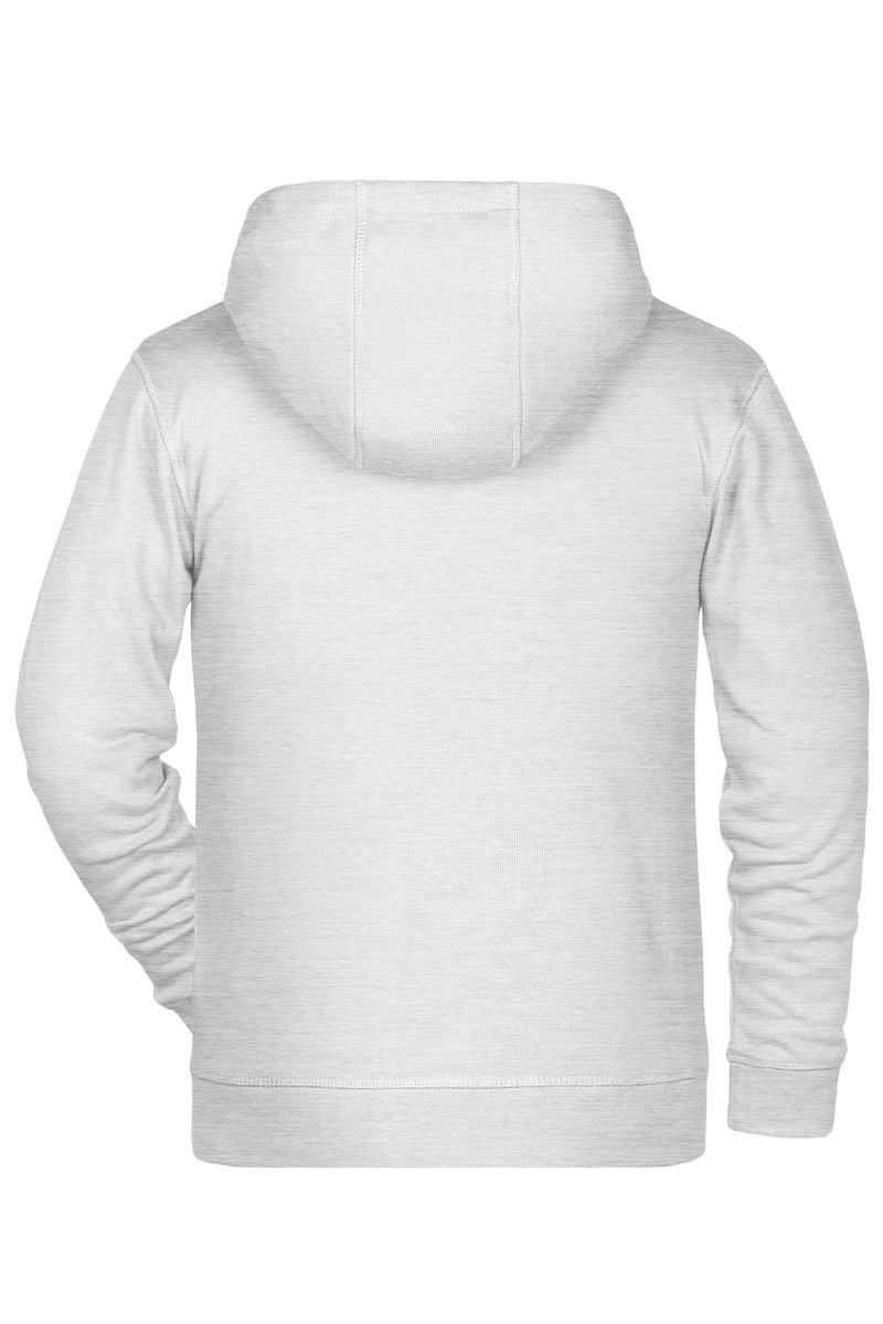 Laden Sie das Bild in Galerie -Viewer, Sweat-Jacke mit Kapuze und Reißverschluss - 8026K