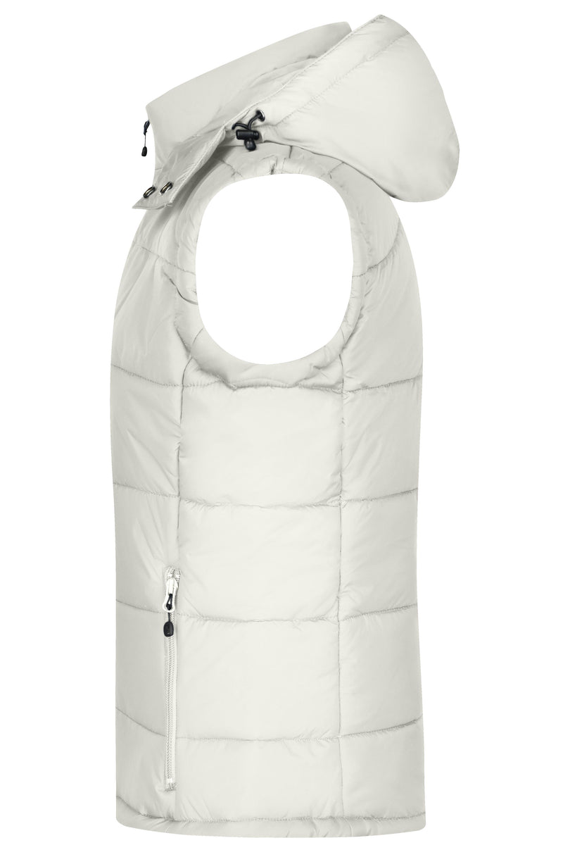 Laden Sie das Bild in Galerie -Viewer, Modische Steppweste mit abnehmbarer Kapuze - JN1005