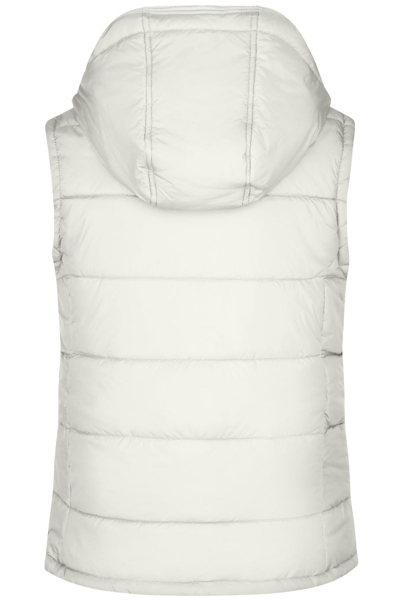 Laden Sie das Bild in Galerie -Viewer, Modische Steppweste mit abnehmbarer Kapuze - JN1005