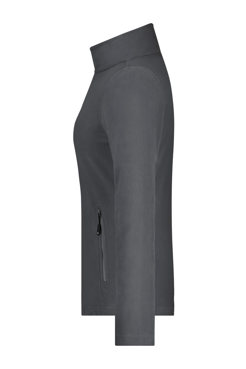 Laden Sie das Bild in Galerie -Viewer, Klassische Fleece-Jacke mit Stehkragen - Damen - JN765