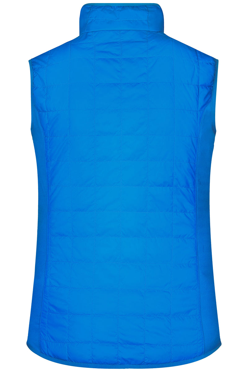 Laden Sie das Bild in Galerie -Viewer, Leicht wattierte Weste im sportlichen Materialmix - JN1113