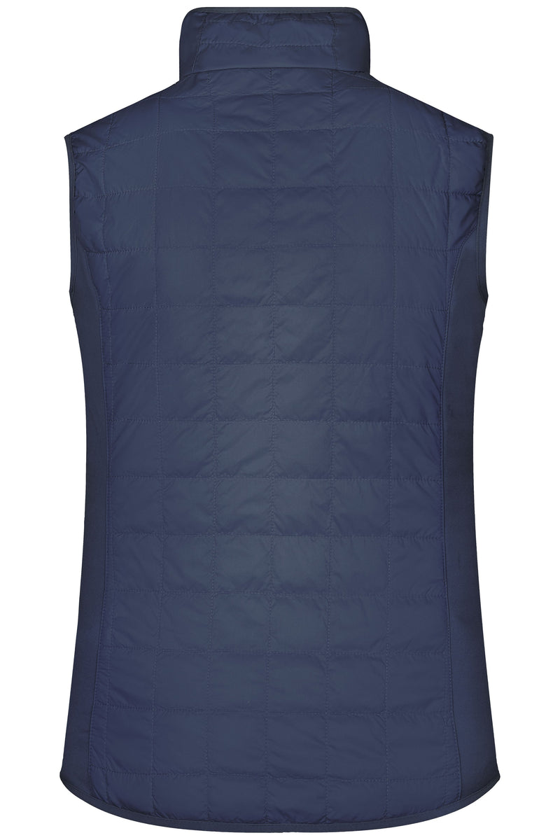 Laden Sie das Bild in Galerie -Viewer, Leicht wattierte Weste im sportlichen Materialmix - JN1113