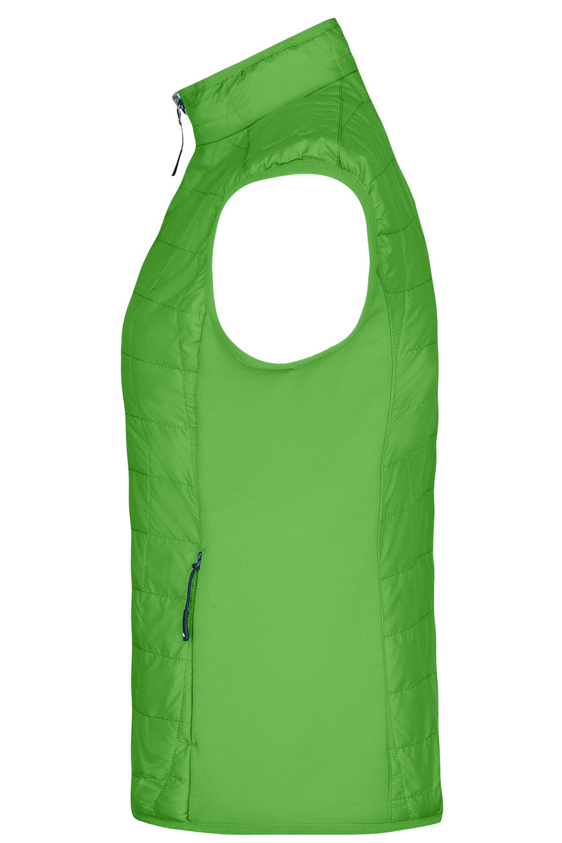 Laden Sie das Bild in Galerie -Viewer, Leicht wattierte Weste im sportlichen Materialmix - JN1113