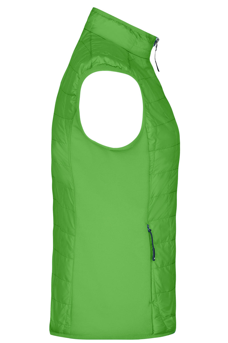 Laden Sie das Bild in Galerie -Viewer, Leicht wattierte Weste im sportlichen Materialmix - JN1113