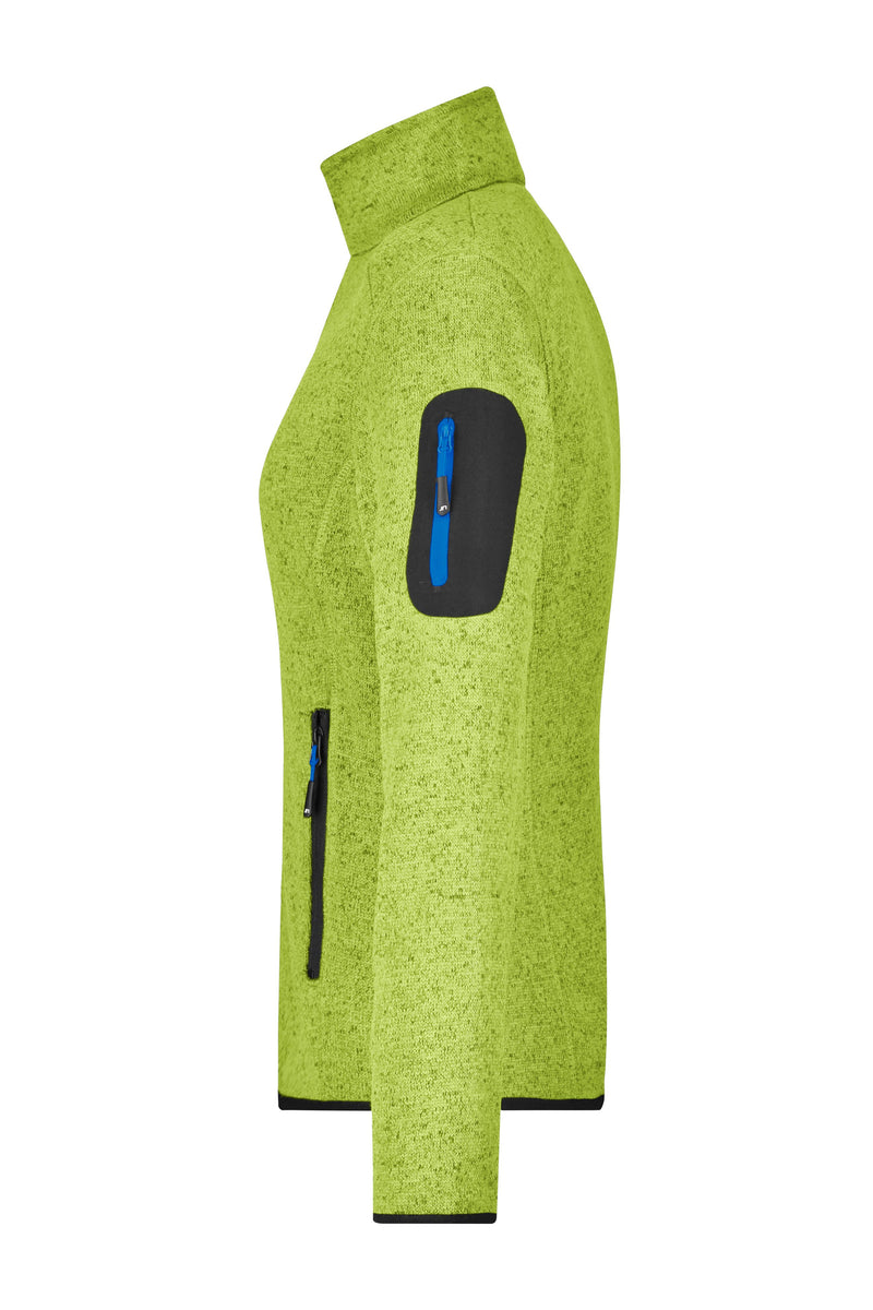 Laden Sie das Bild in Galerie -Viewer, Modische Strickfleece Jacke mit Stehkragen - JN761