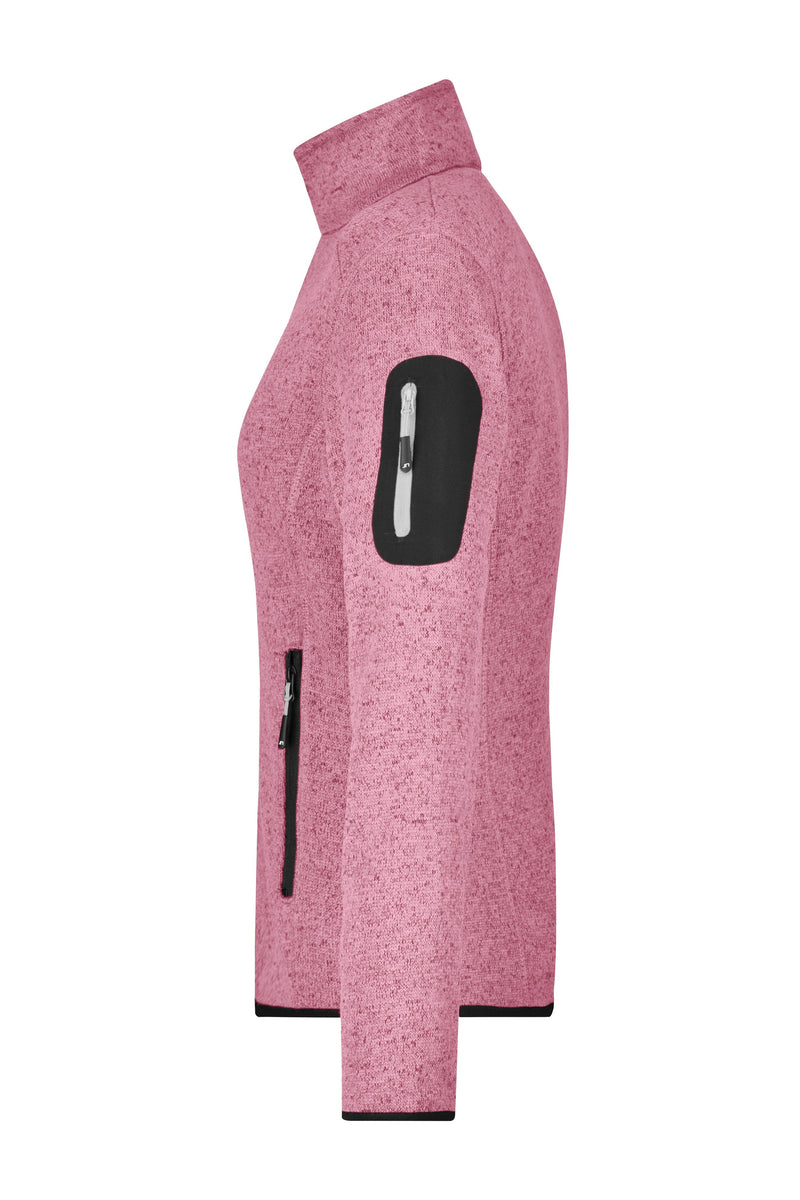 Laden Sie das Bild in Galerie -Viewer, Modische Strickfleece Jacke mit Stehkragen - JN761