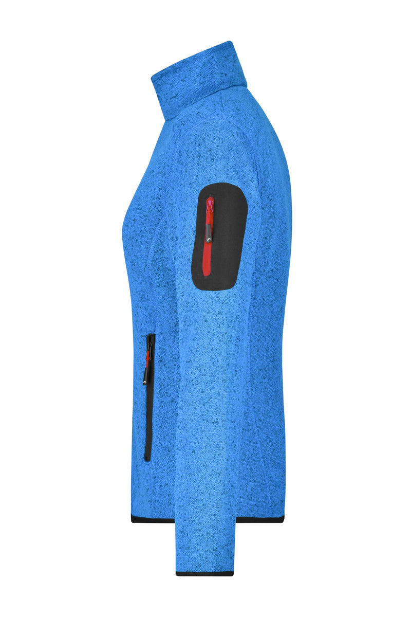 Laden Sie das Bild in Galerie -Viewer, Modische Strickfleece Jacke mit Stehkragen - JN761