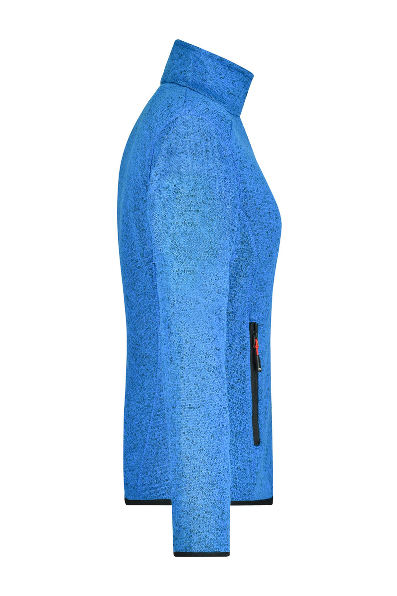 Laden Sie das Bild in Galerie -Viewer, Modische Strickfleece Jacke mit Stehkragen - JN761