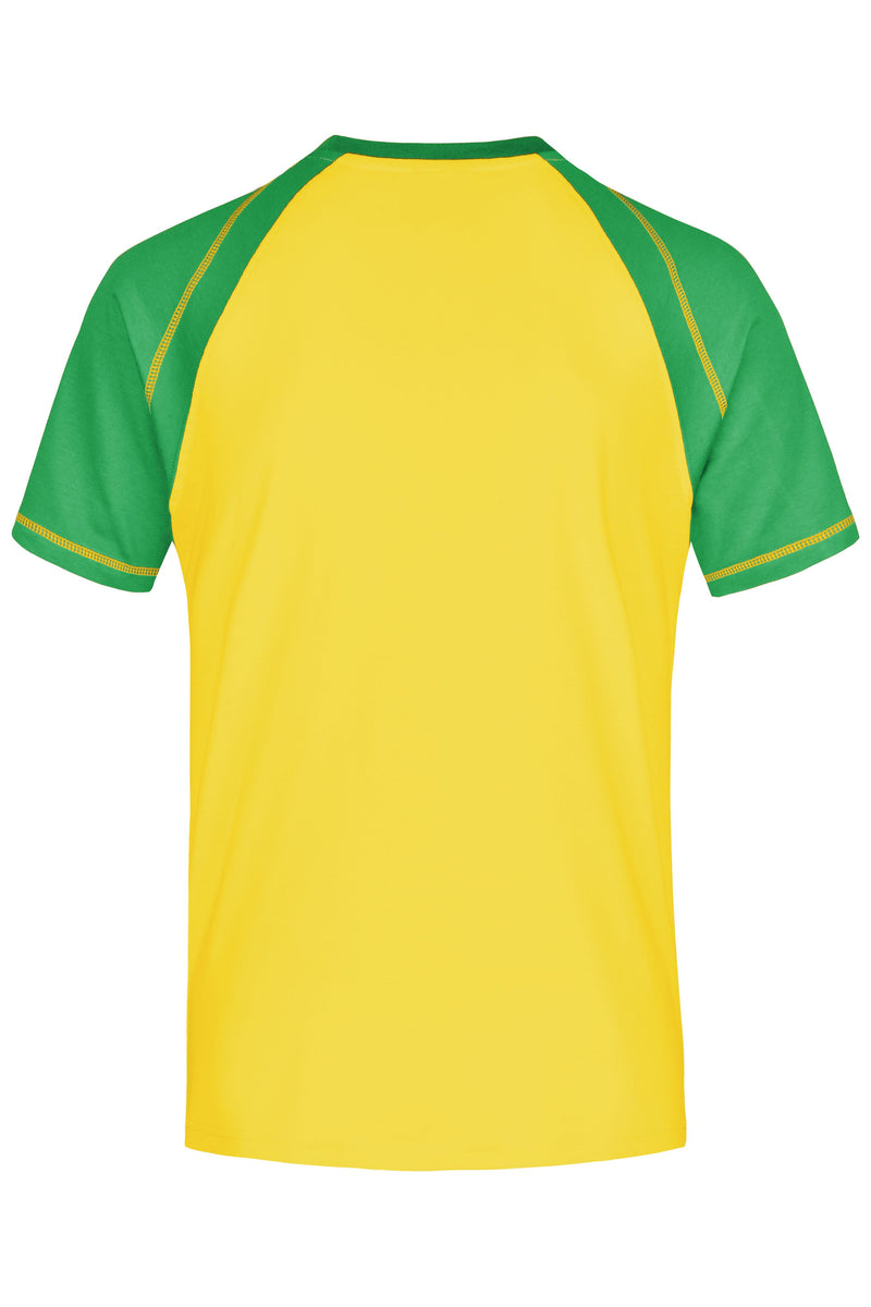 Laden Sie das Bild in Galerie -Viewer, T-Shirt in sportlicher, zweifarbiger Optik - JN010