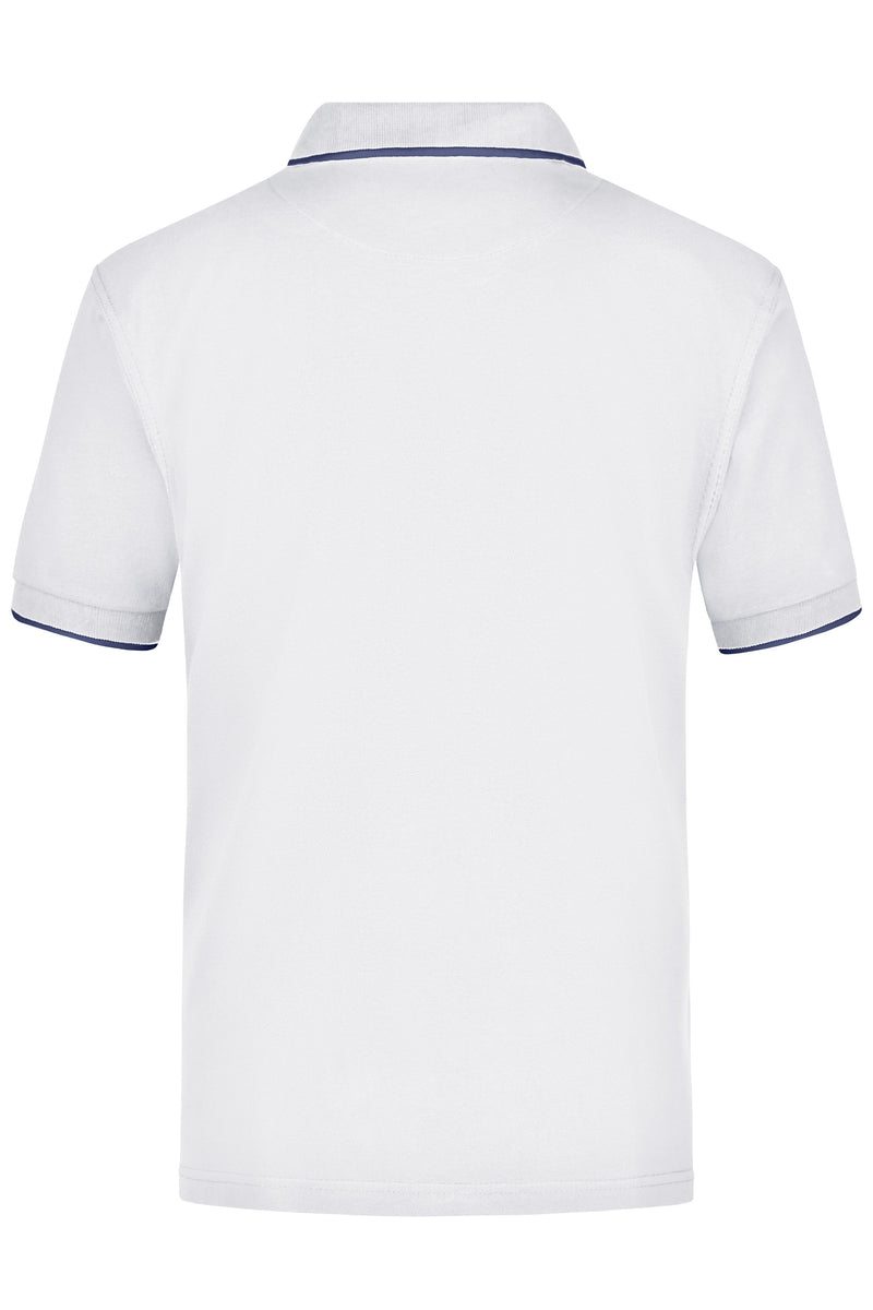 Laden Sie das Bild in Galerie -Viewer, Hochwertiges Piqué-Polohemd mit Kontraststreifen - Herren - JN034