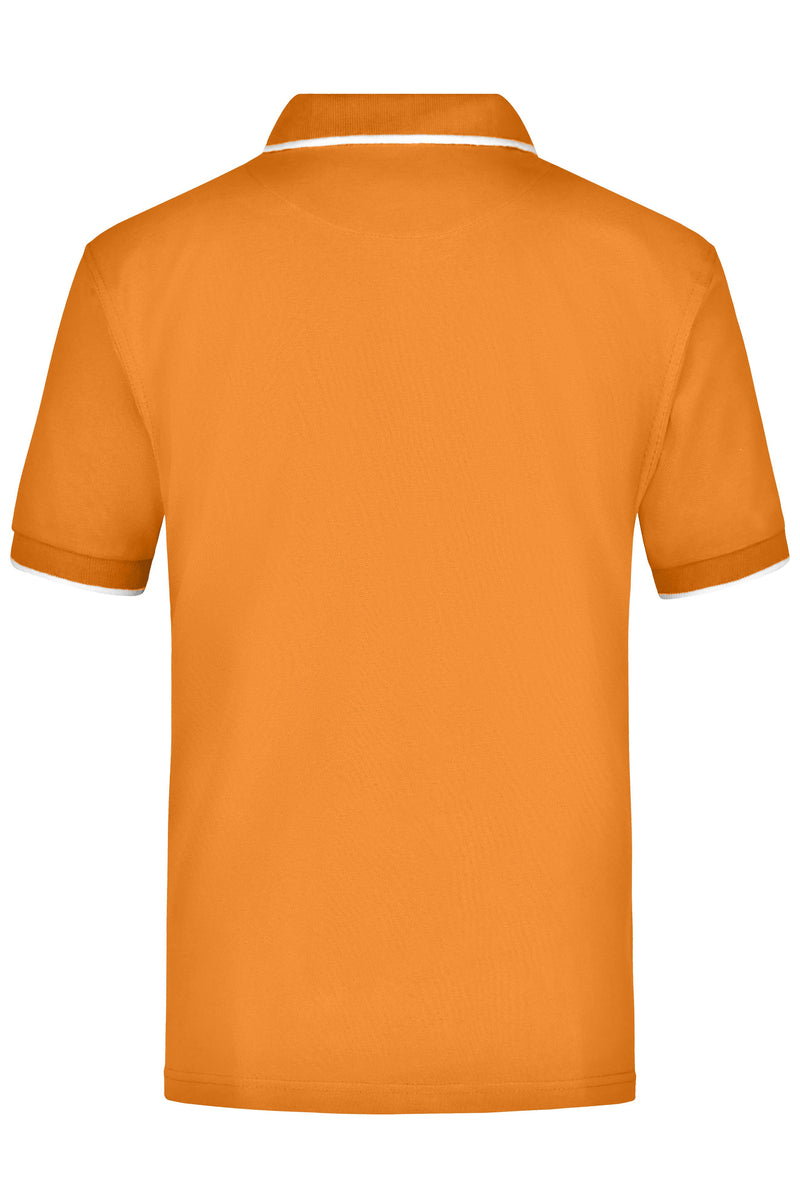 Laden Sie das Bild in Galerie -Viewer, Hochwertiges Piqué-Polohemd mit Kontraststreifen - Herren - JN034