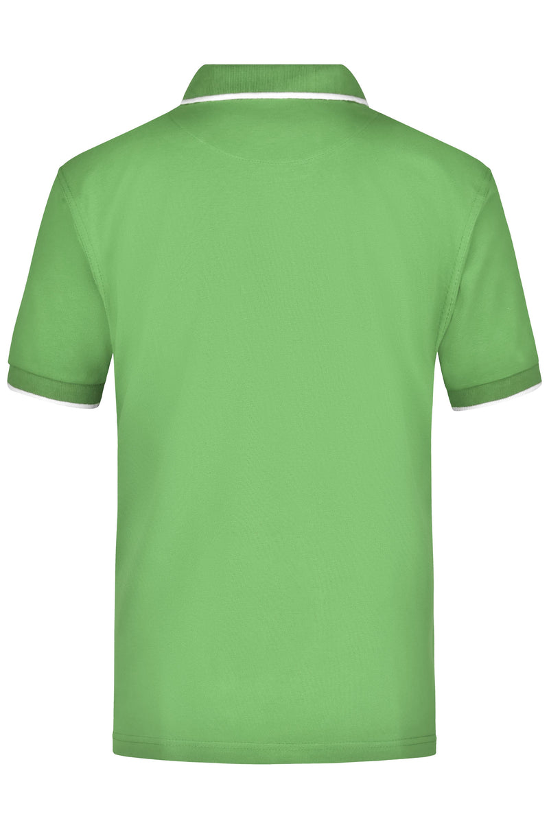 Laden Sie das Bild in Galerie -Viewer, Hochwertiges Piqué-Polohemd mit Kontraststreifen - Herren - JN034