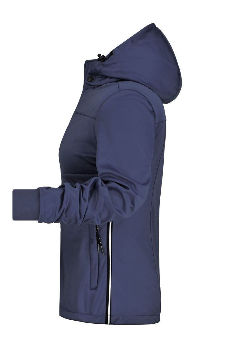 Laden Sie das Bild in Galerie -Viewer, Junge Softshell Jacke mit modischen Details - Damen - JN1077
