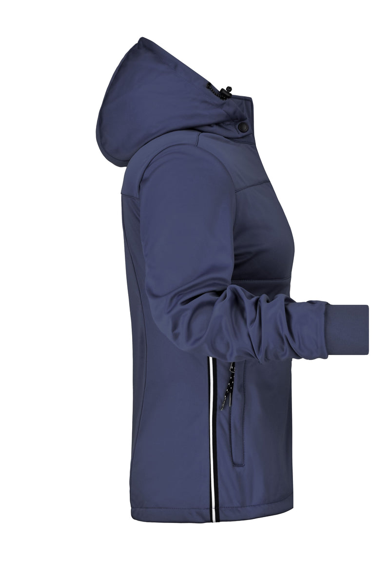 Laden Sie das Bild in Galerie -Viewer, Junge Softshell Jacke mit modischen Details - Damen - JN1077