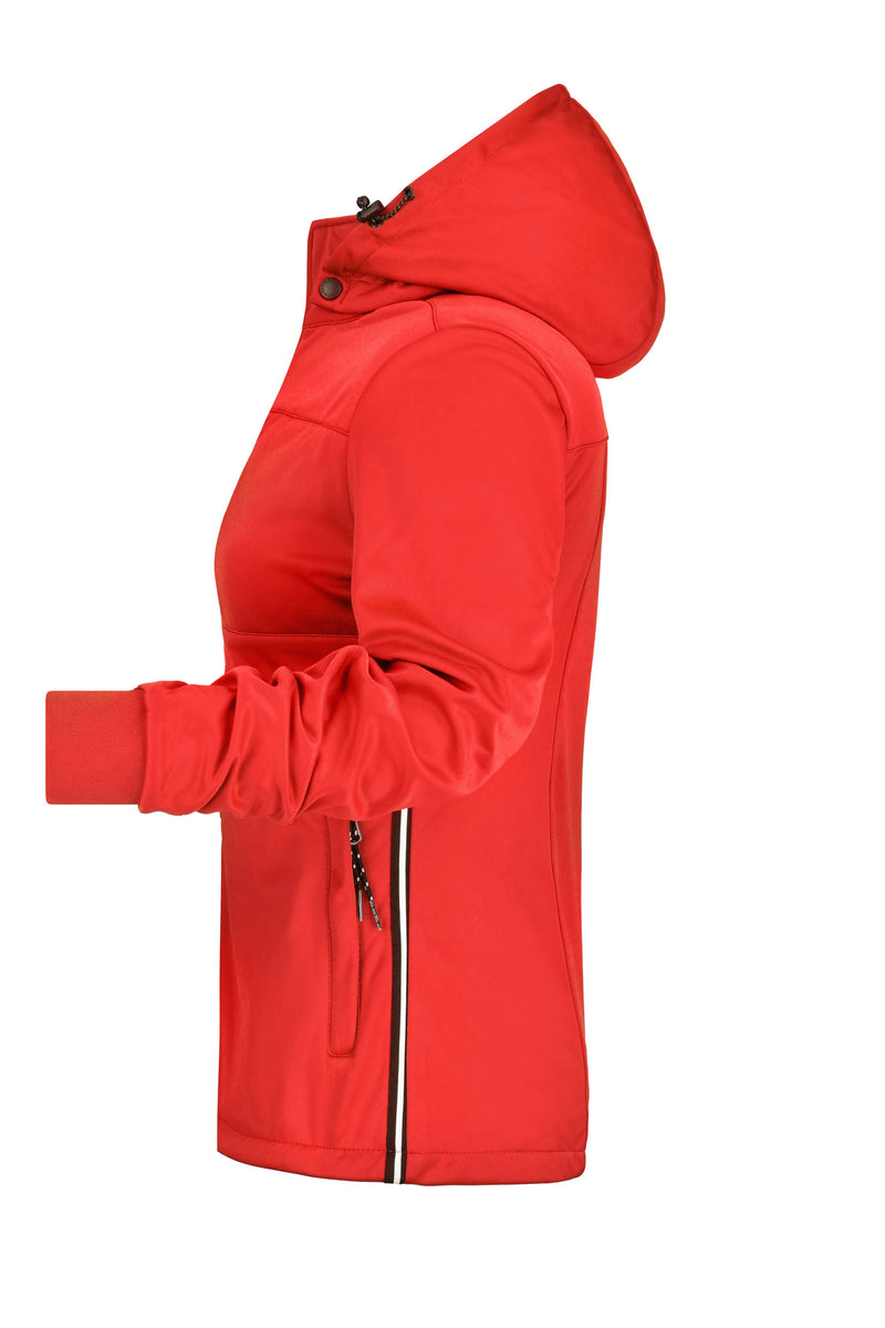 Laden Sie das Bild in Galerie -Viewer, Junge Softshell Jacke mit modischen Details - Damen - JN1077
