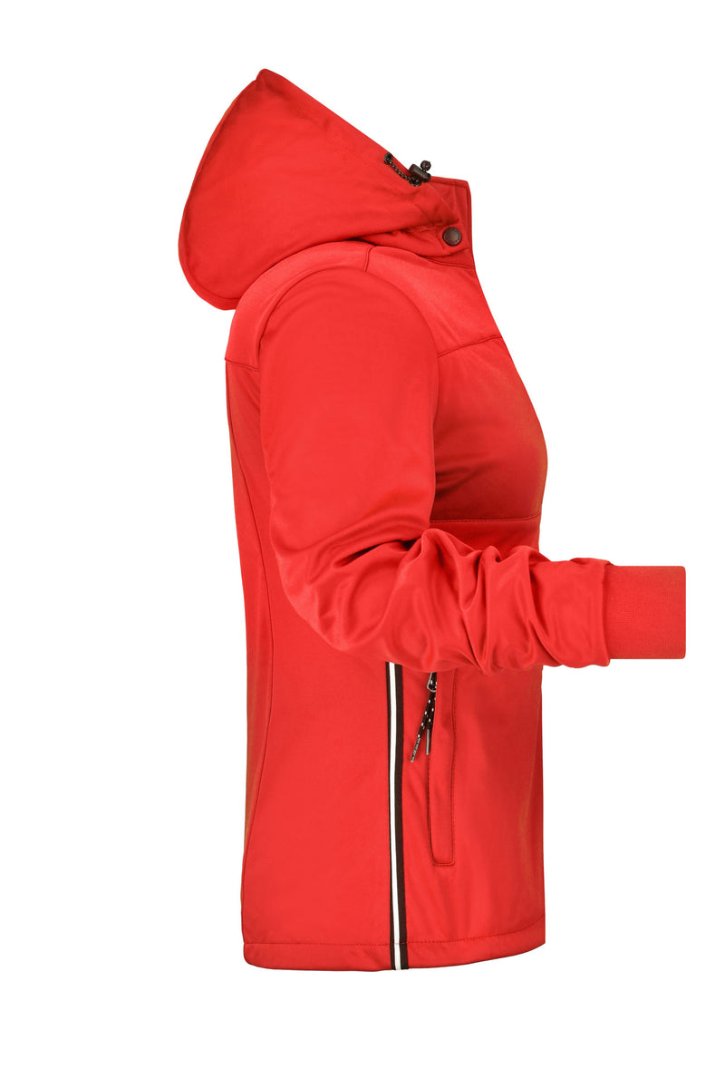 Laden Sie das Bild in Galerie -Viewer, Junge Softshell Jacke mit modischen Details - Damen - JN1077