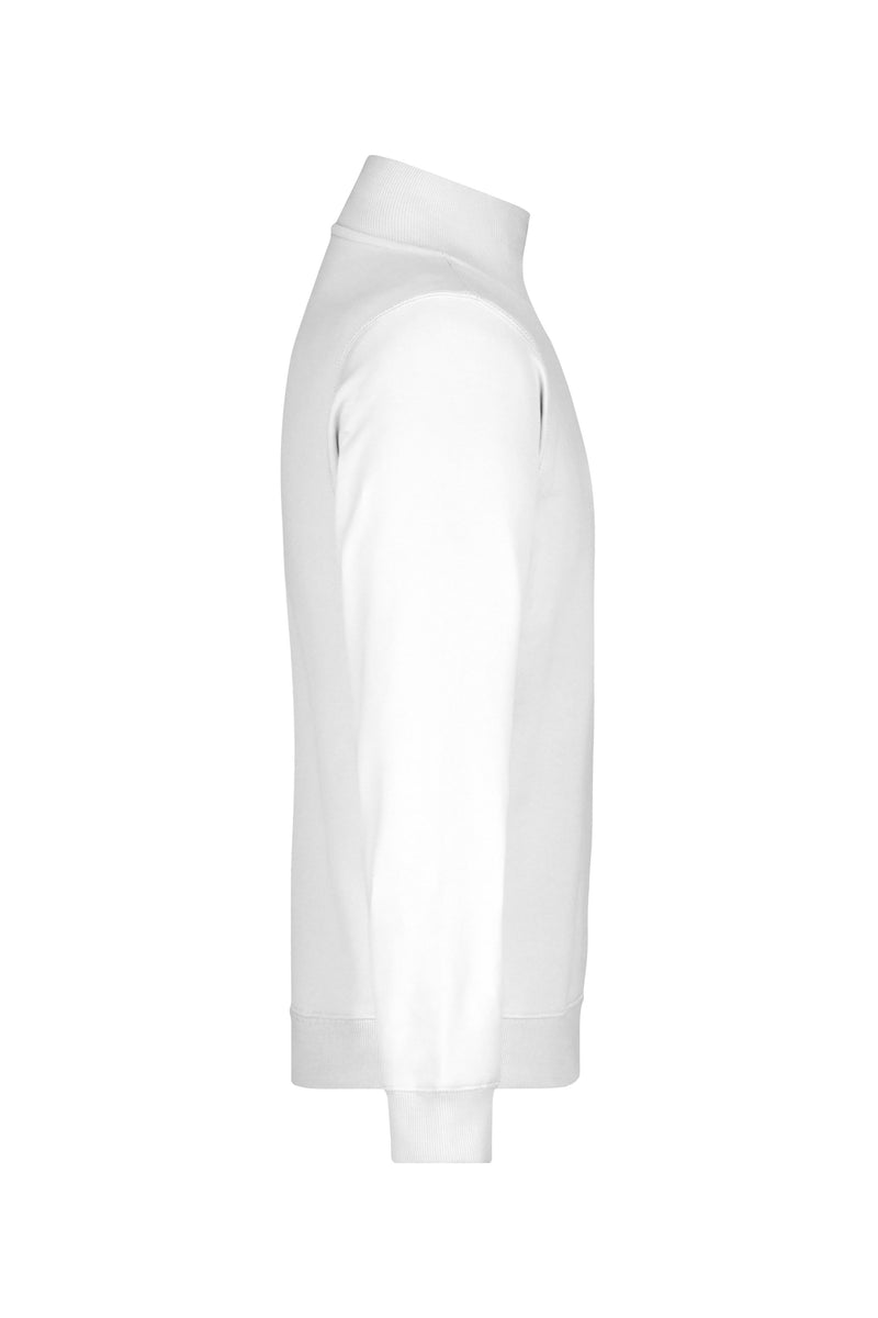 Laden Sie das Bild in Galerie -Viewer, Sweatshirt mit Stehkragen und kurzem Reißverschluss - JN352