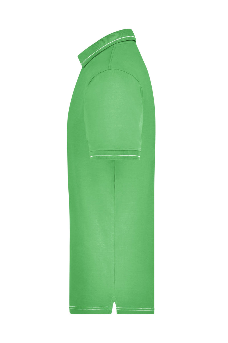 Laden Sie das Bild in Galerie -Viewer, Hochwertiges Poloshirt mit Kontraststreifen - Herren - JN569