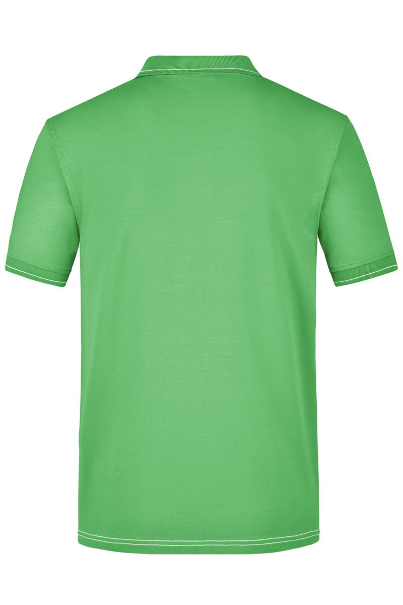 Laden Sie das Bild in Galerie -Viewer, Hochwertiges Poloshirt mit Kontraststreifen - Herren - JN569