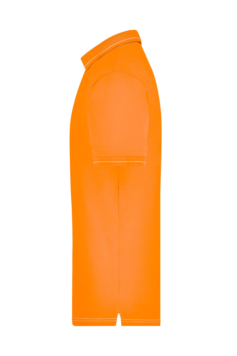 Laden Sie das Bild in Galerie -Viewer, Hochwertiges Poloshirt mit Kontraststreifen - Herren - JN569