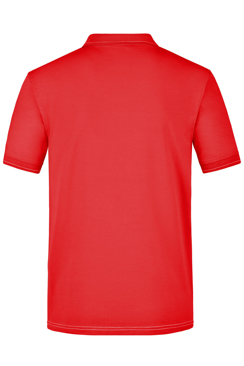 Laden Sie das Bild in Galerie -Viewer, Hochwertiges Poloshirt mit Kontraststreifen - Herren - JN569