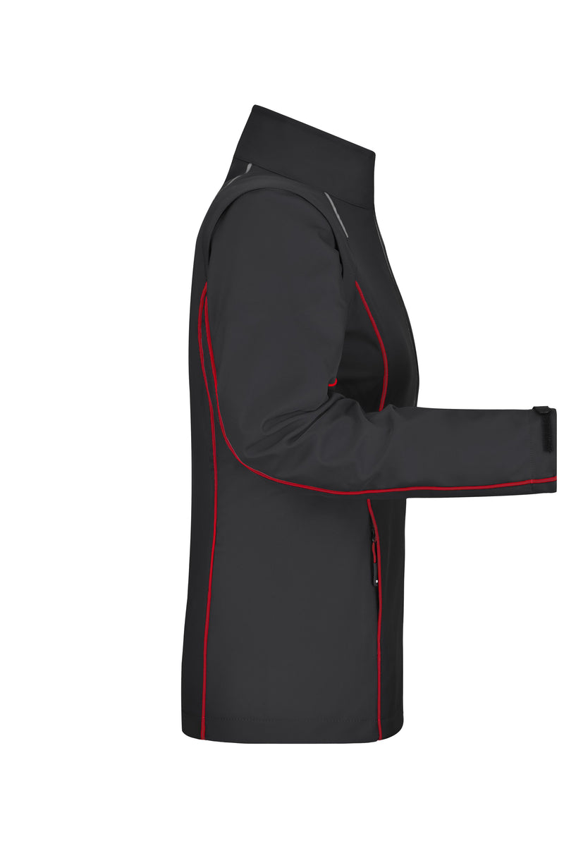 Laden Sie das Bild in Galerie -Viewer, Damen 2 in 1 Jacke mit abzippbaren Ärmeln - JN1121