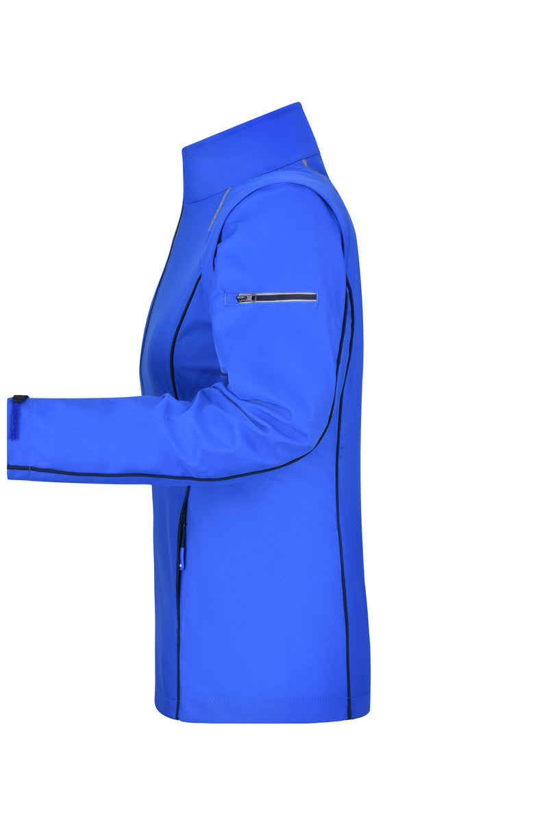 Laden Sie das Bild in Galerie -Viewer, Damen 2 in 1 Jacke mit abzippbaren Ärmeln - JN1121