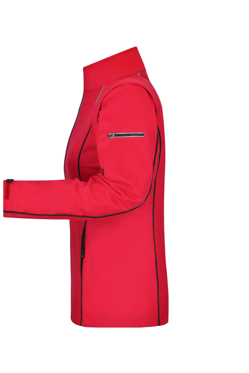 Laden Sie das Bild in Galerie -Viewer, Damen 2 in 1 Jacke mit abzippbaren Ärmeln - JN1121