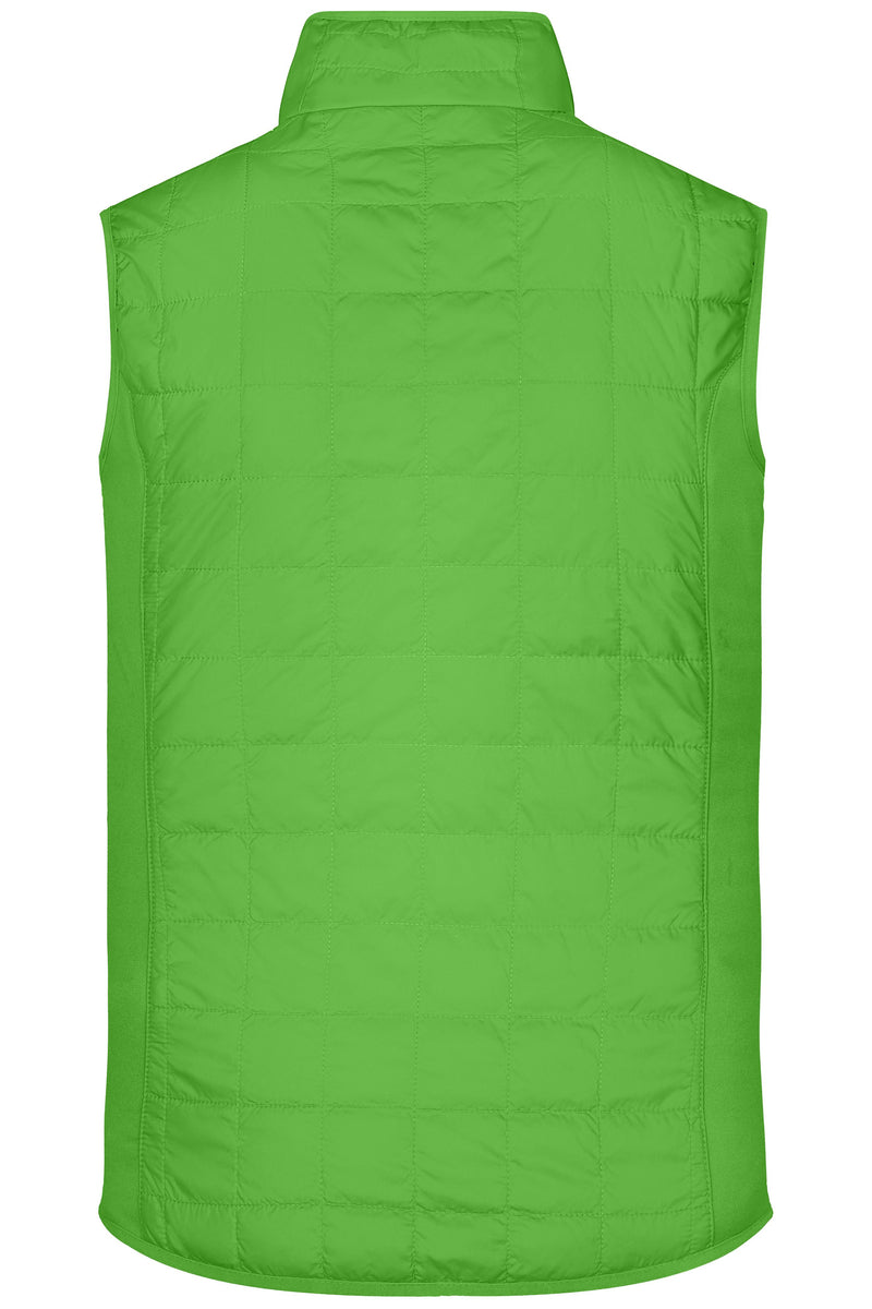 Laden Sie das Bild in Galerie -Viewer, Leicht wattierte Weste im sportlichen Materialmix - JN1114