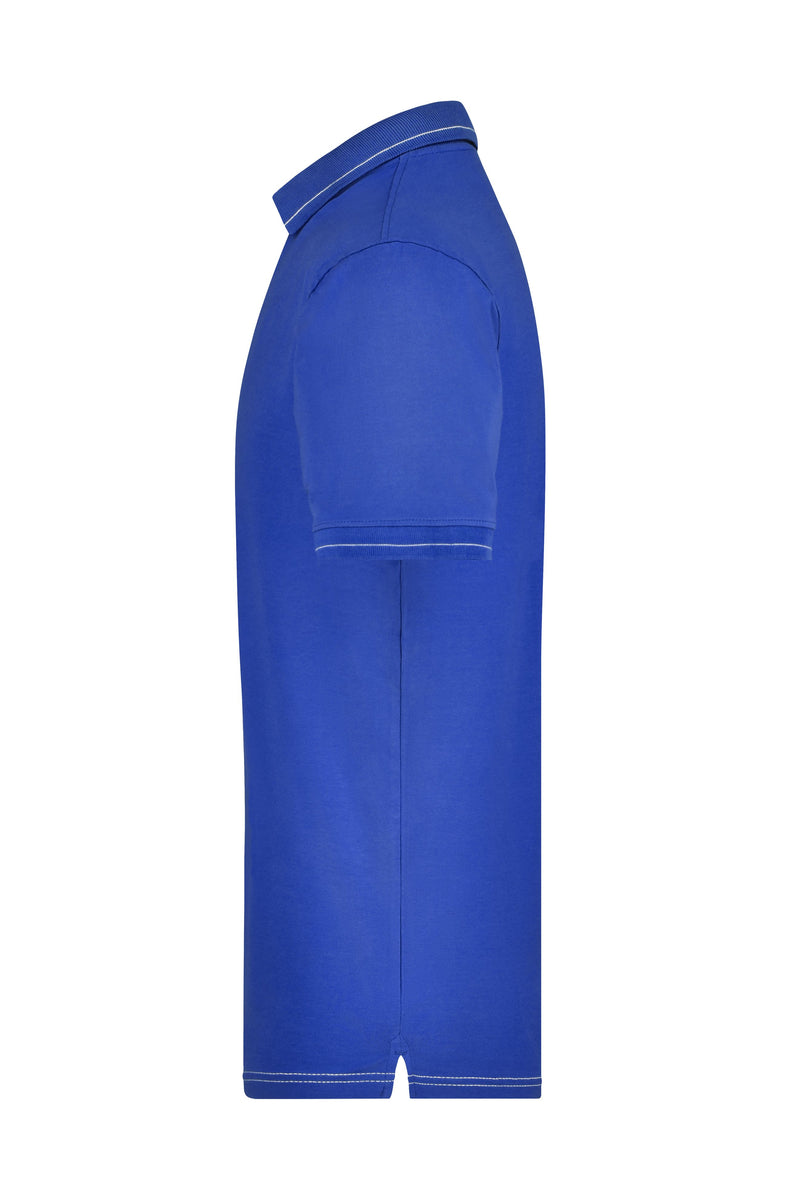 Laden Sie das Bild in Galerie -Viewer, Hochwertiges Poloshirt mit Kontraststreifen - Herren - JN569