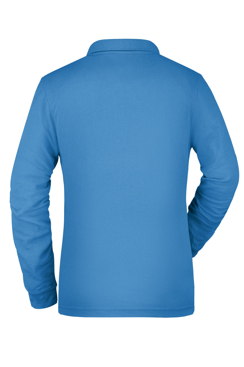 Laden Sie das Bild in Galerie -Viewer, Pflegeleichtes und strapazierfähiges Langarm Polo mit Brusttasche - JN865