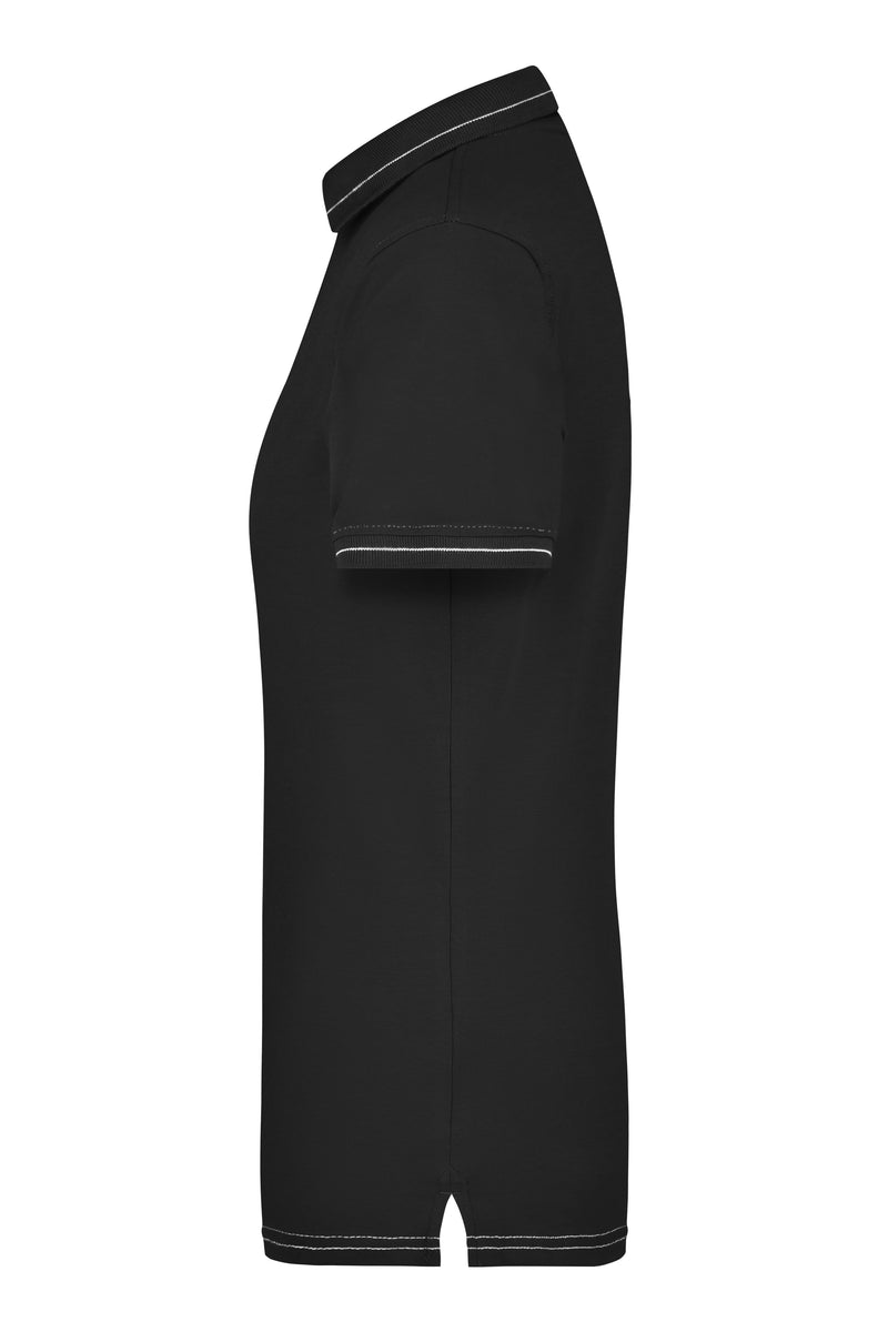 Laden Sie das Bild in Galerie -Viewer, Hochwertiges Poloshirt mit Kontraststreifen - Damen - JN568