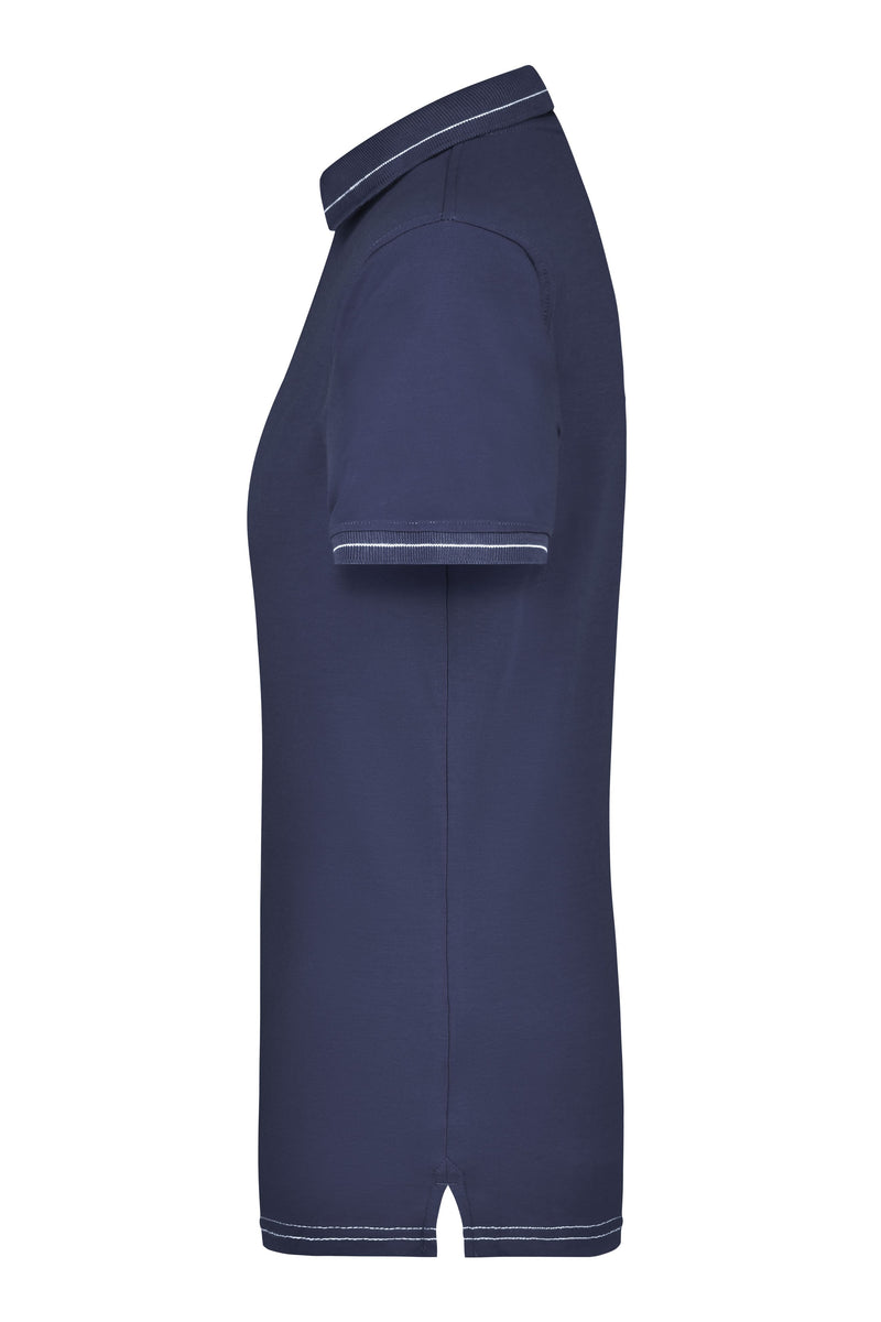 Laden Sie das Bild in Galerie -Viewer, Hochwertiges Poloshirt mit Kontraststreifen - Damen - JN568