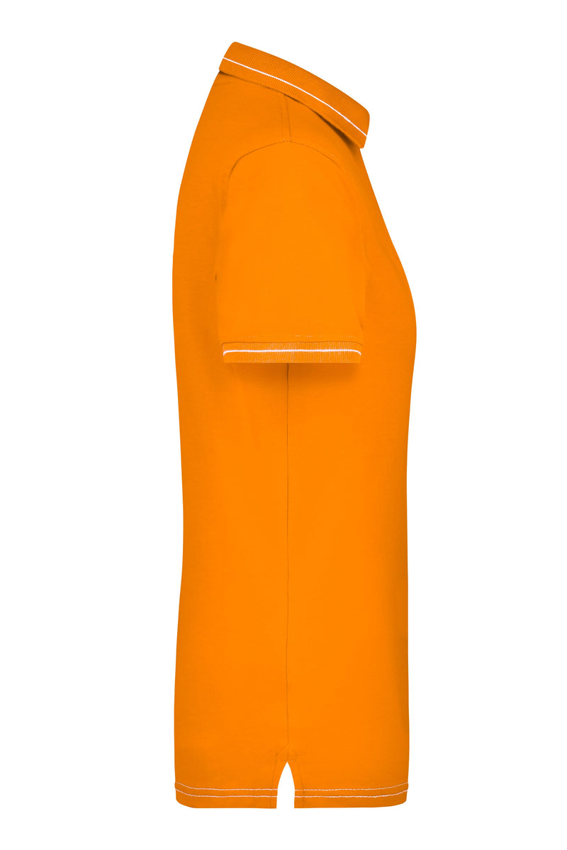 Laden Sie das Bild in Galerie -Viewer, Hochwertiges Poloshirt mit Kontraststreifen - Damen - JN568