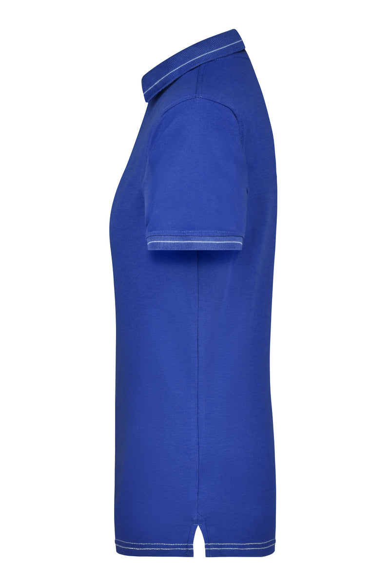 Laden Sie das Bild in Galerie -Viewer, Hochwertiges Poloshirt mit Kontraststreifen - Damen - JN568