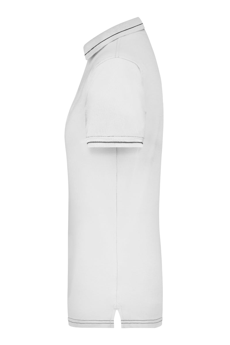 Laden Sie das Bild in Galerie -Viewer, Hochwertiges Poloshirt mit Kontraststreifen - Damen - JN568