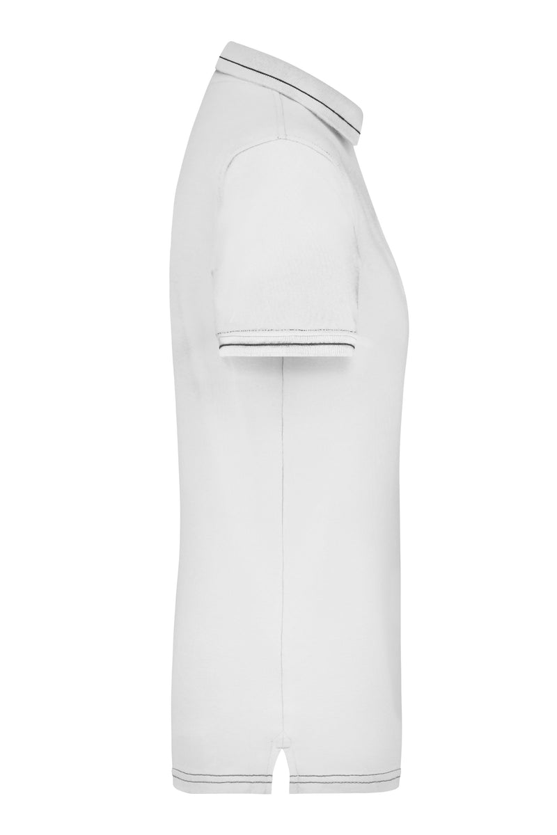 Laden Sie das Bild in Galerie -Viewer, Hochwertiges Poloshirt mit Kontraststreifen - Damen - JN568