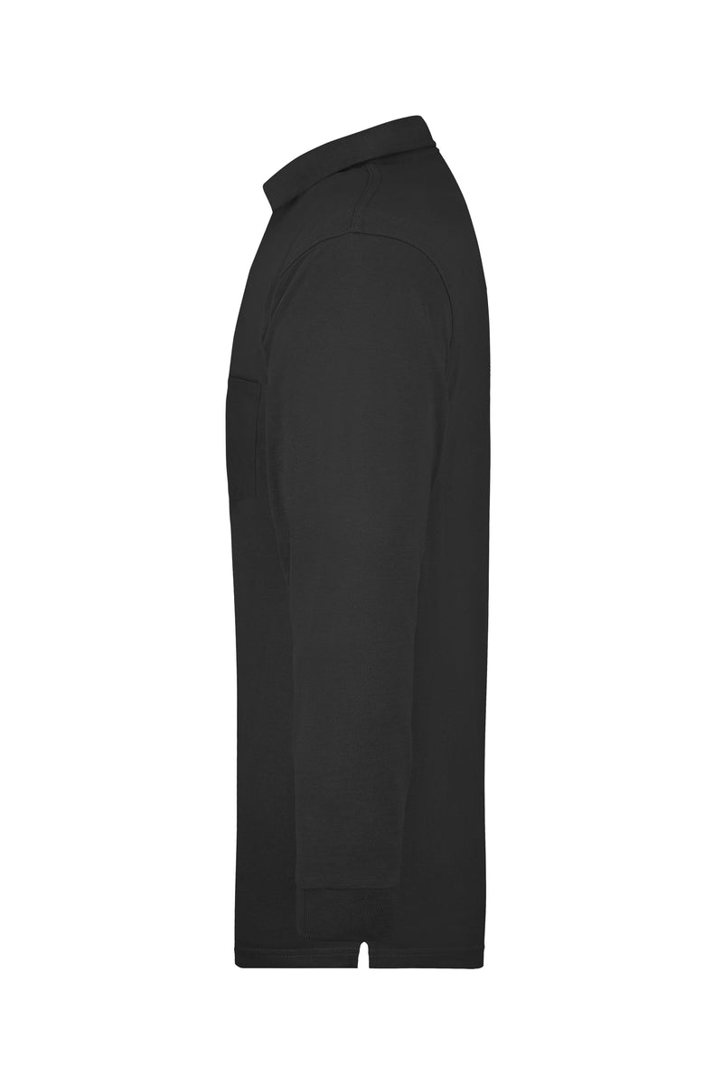 Laden Sie das Bild in Galerie -Viewer, Langarm-Polohemd mit Brusttasche - JN029