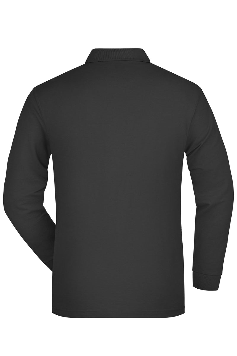 Laden Sie das Bild in Galerie -Viewer, Langarm-Polohemd mit Brusttasche - JN029