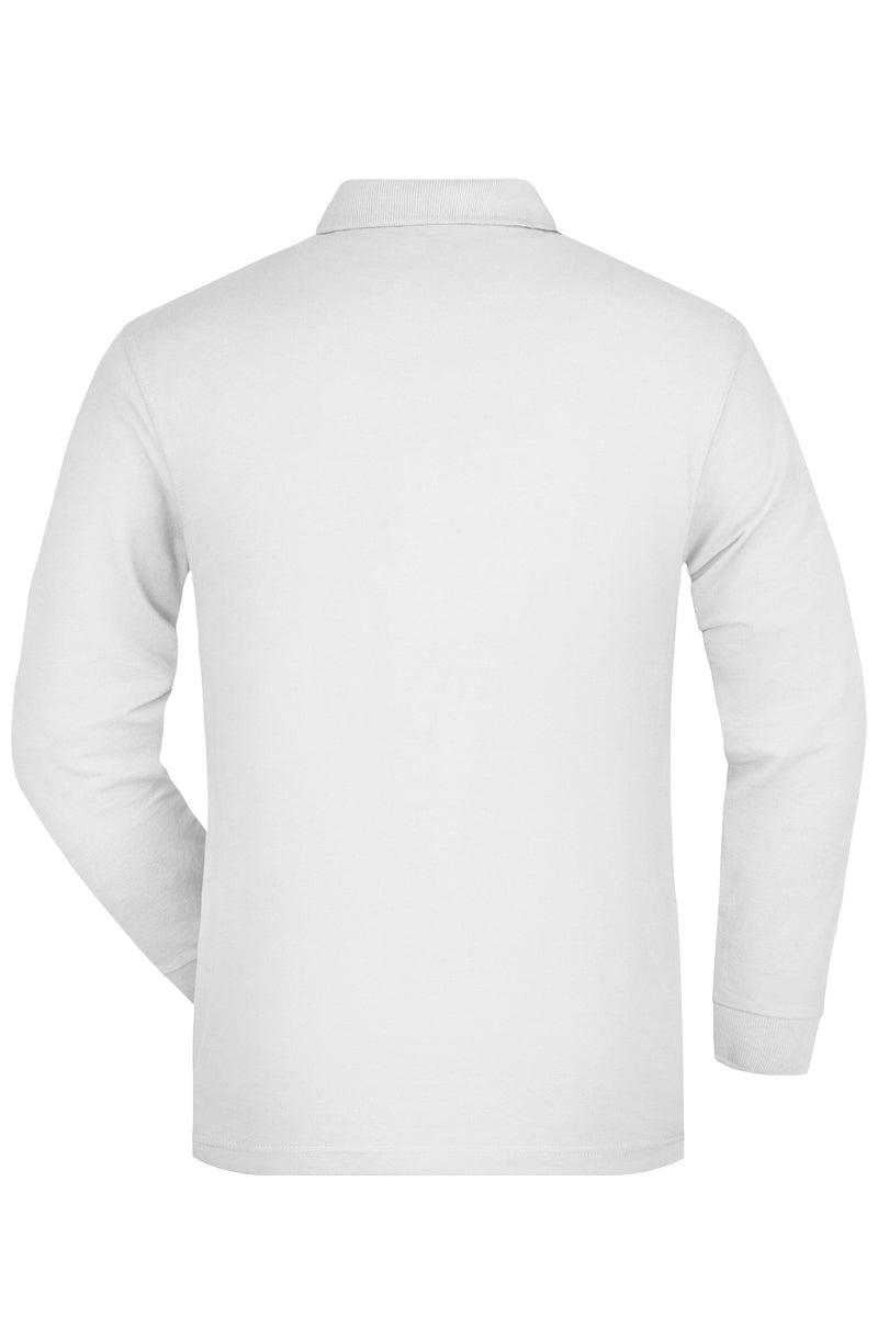 Laden Sie das Bild in Galerie -Viewer, Langarm-Polohemd mit Brusttasche - JN029