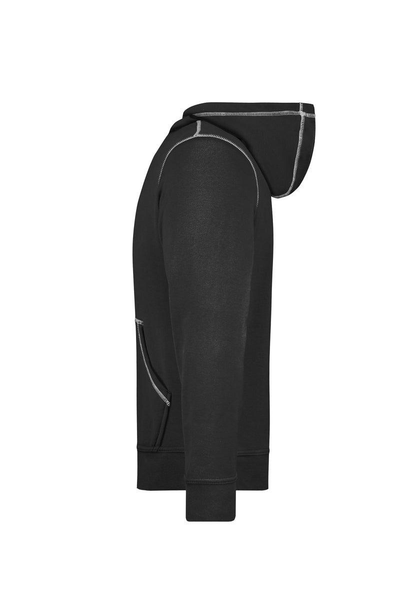 Laden Sie das Bild in Galerie -Viewer, Kapuzensweat mit modischen Kontrastnähten - Herren - JN961